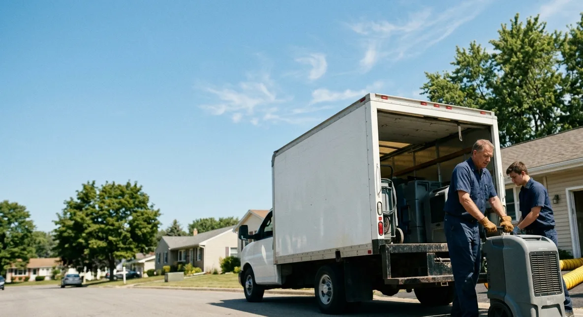 Water Damage Cleanup in Fort Eustis, VA near me